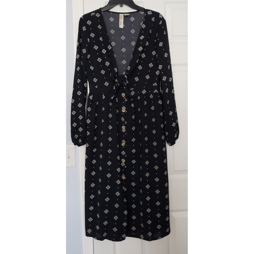Mimi Chica  Womans‎ Dress Size Large Black & White